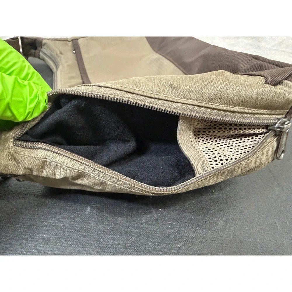 Eagle Creek Messenger Bag Unisex Medium Khaki Brown EC-40484 Travel Ripstop